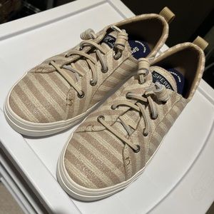 Sperry striped Boat Shoes